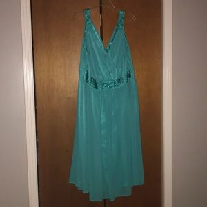 Turquoise dress